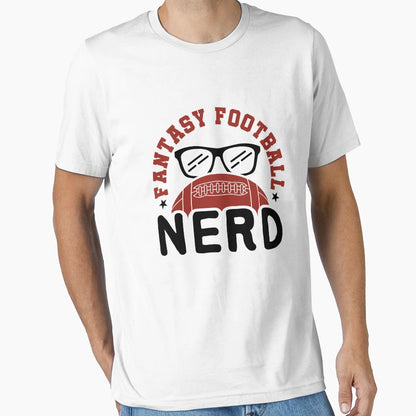 Fantasy Football Nerd T-Shirt - Graphic Print for Adults - T-Shirt, Sweatshirt, Hoodie