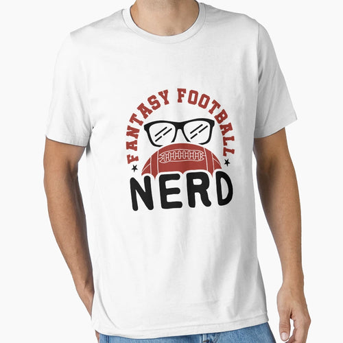 Fantasy Football Nerd T-Shirt - Graphic Print for Adults - T-Shirt, Sweatshirt, Hoodie