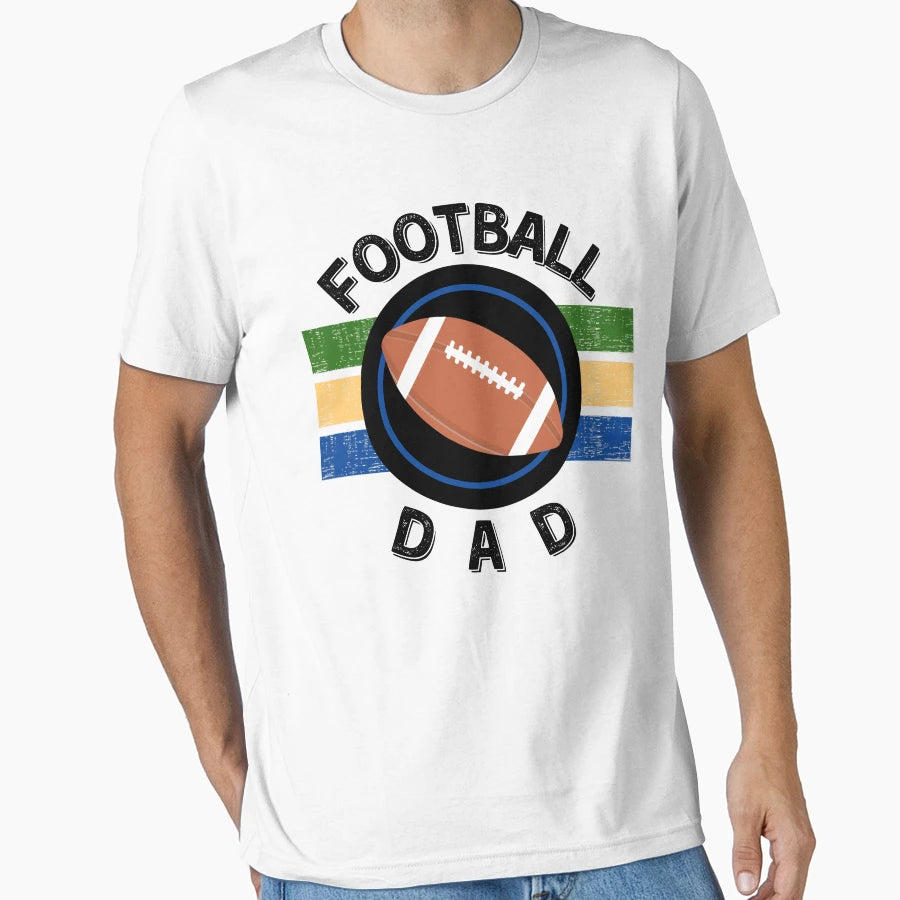 Football Dad Sports Dad Dad Life T-Shirt - Fun Novelty Design Men Women - T-Shirt, Sweatshirt, Hoodie