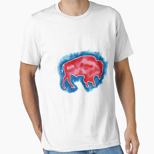 Watercolor Buffalo T-Shirt - Streetwear Style Men Women - T-Shirt, Sweatshirt, Hoodie