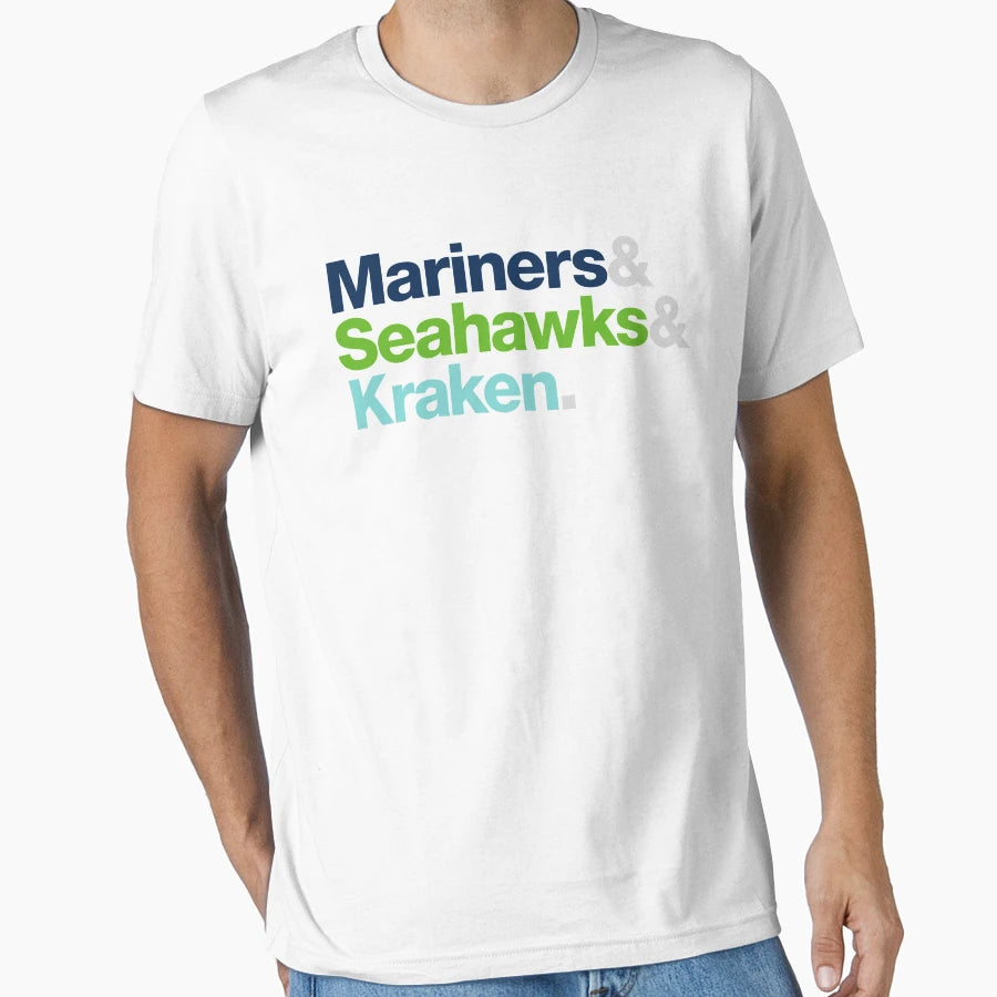 Seattle Sports Teams T-Shirt - Novelty Apparel Men Women - T-Shirt, Sweatshirt, Hoodie