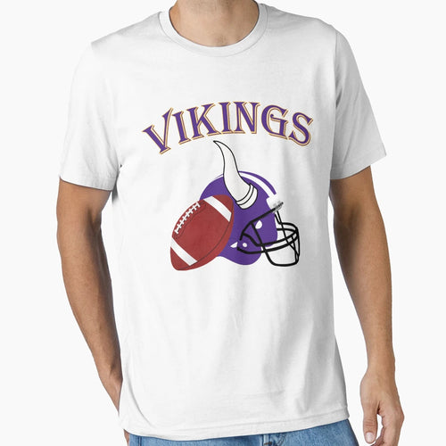 Minnesota Vikings T-Shirt - Graphic Print for Adults - T-Shirt, Sweatshirt, Hoodie
