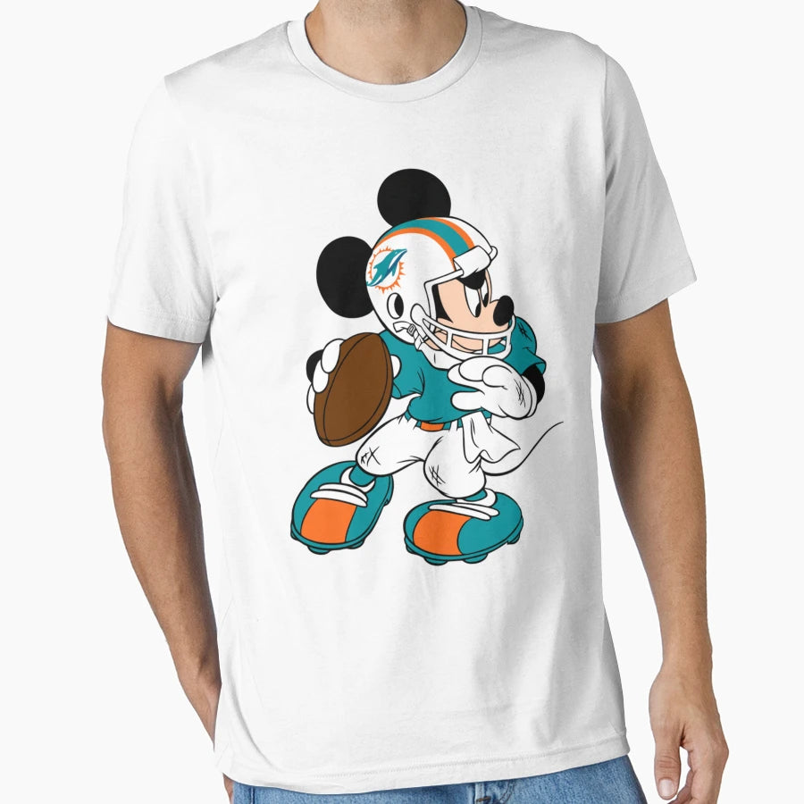 Miami Dolphins Logo T-Shirt - Streetwear Style for Adults - T-Shirt, Sweatshirt, Hoodie