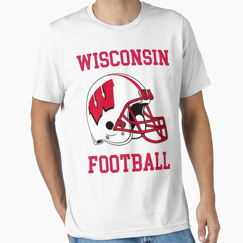 Wisconsin Football T-Shirt - Trendy Graphic Men Women - T-Shirt, Sweatshirt, Hoodie