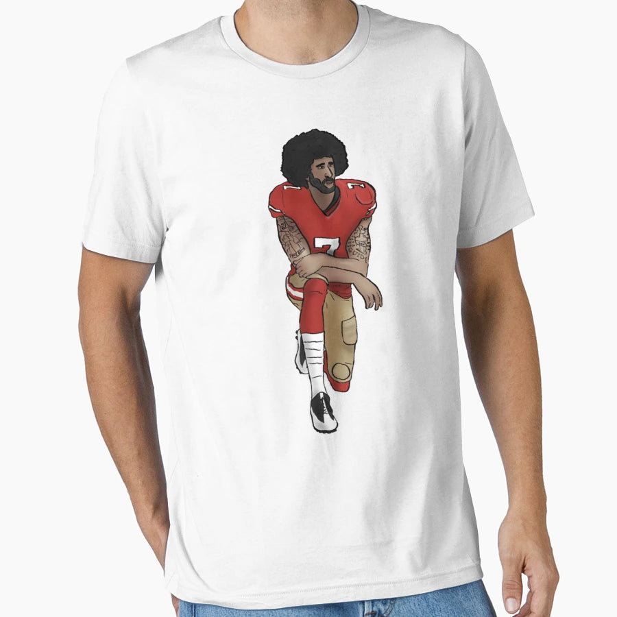 Colin Kaepernick T-Shirt - Minimalist Print Men Women - T-Shirt, Sweatshirt, Hoodie