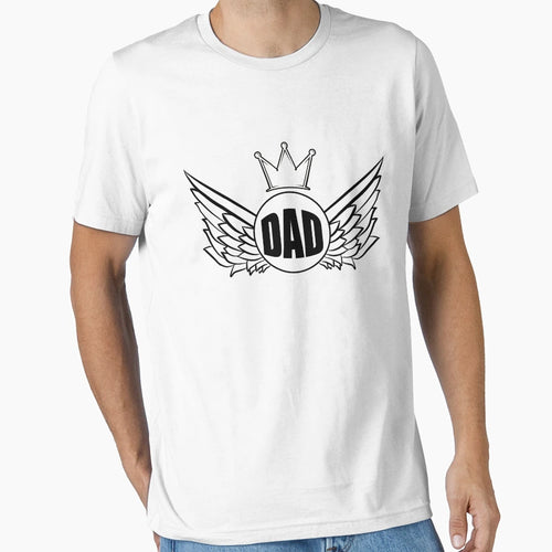 Dad Angel T-Shirt - Casual Everyday Wear for Adults - T-Shirt, Sweatshirt, Hoodie