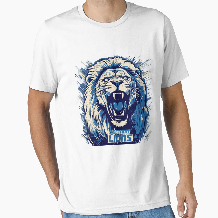 Detroit Lions Football T-Shirt - Trendy Graphic for Adults - T-Shirt, Sweatshirt, Hoodie
