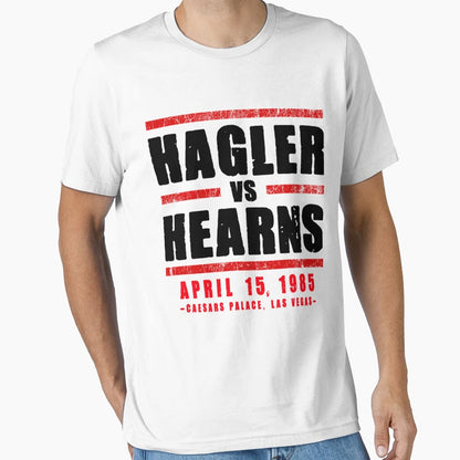 Hagler Vs Hearns April 15 1985 Boxing T-Shirt - Novelty Apparel Men Women - T-Shirt, Sweatshirt, Hoodie