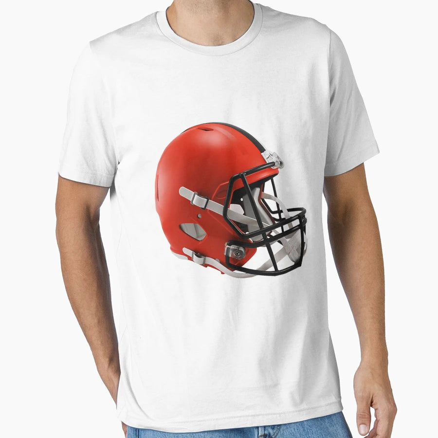 Helmet Browns Icon T-Shirt - Casual Everyday Wear for Adults - T-Shirt, Sweatshirt, Hoodie