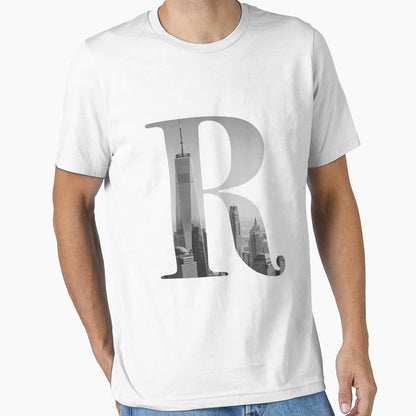 New York Letter R T-Shirt - Unique Graphic Men Women - T-Shirt, Sweatshirt, Hoodie