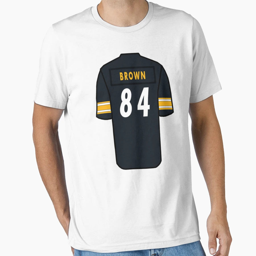Antonio Brown Jersey T-Shirt - Aesthetic Graphic Men Women - T-Shirt, Sweatshirt, Hoodie