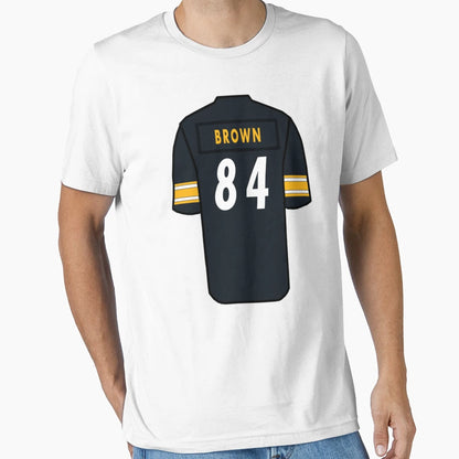 Antonio Brown Jersey T-Shirt - Aesthetic Graphic Men Women - T-Shirt, Sweatshirt, Hoodie