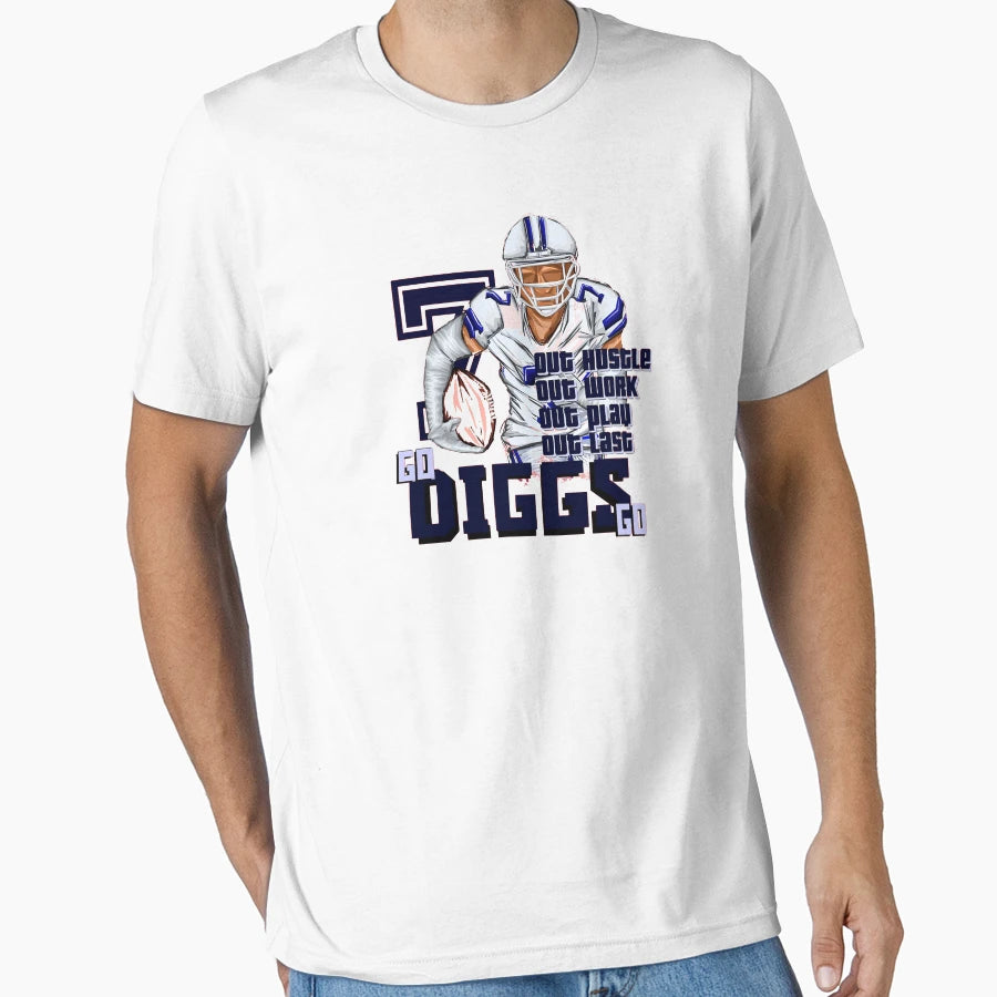 Diggs Trevon T-Shirt - Aesthetic Graphic for Adults - T-Shirt, Sweatshirt, Hoodie