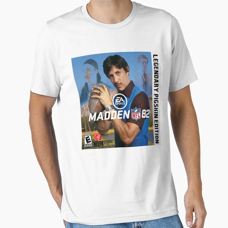 Madden 82 Uncle Rico T-Shirt - Fun Novelty Design for Adults - T-Shirt, Sweatshirt, Hoodie