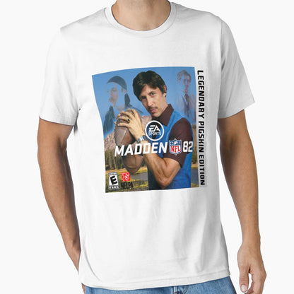 Madden 82 Uncle Rico T-Shirt - Fun Novelty Design for Adults - T-Shirt, Sweatshirt, Hoodie