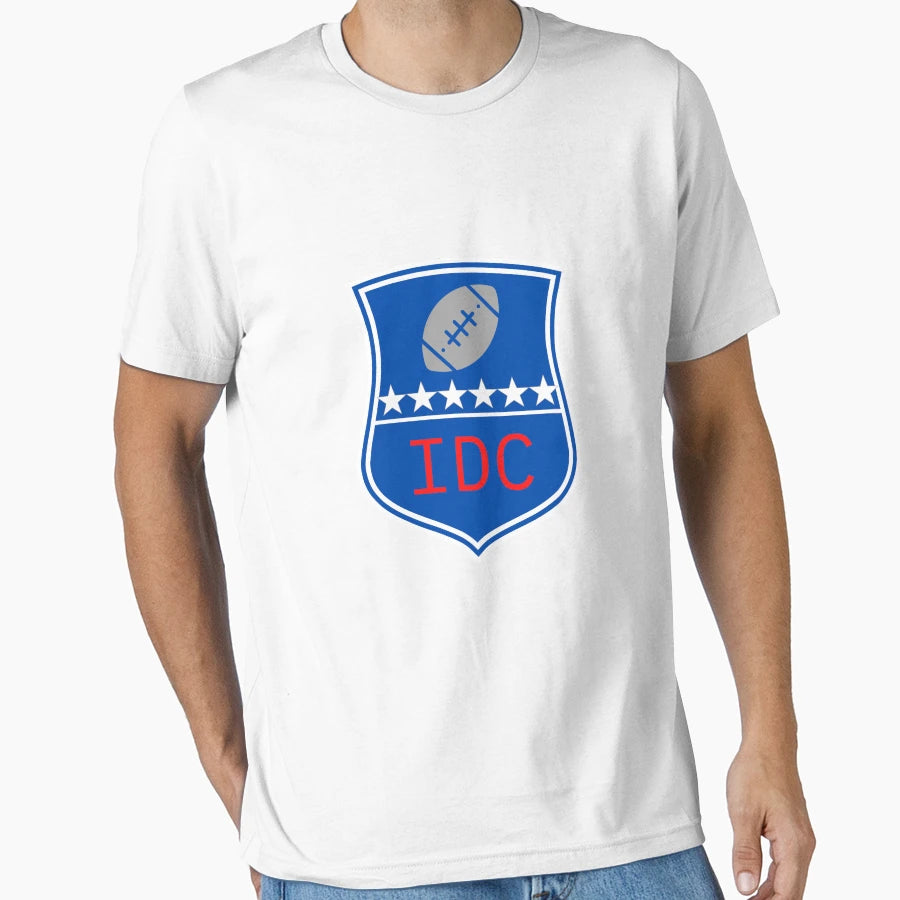 Funny Idc I Dont Care Football Team T-Shirt - Graphic Print for Adults - T-Shirt, Sweatshirt, Hoodie