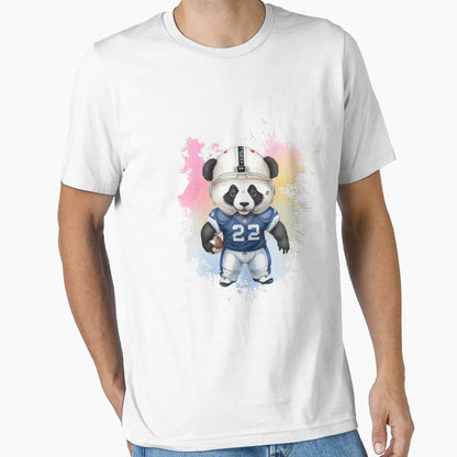 American Football Panda2 T-Shirt - Streetwear Style for Adults - T-Shirt, Sweatshirt, Hoodie