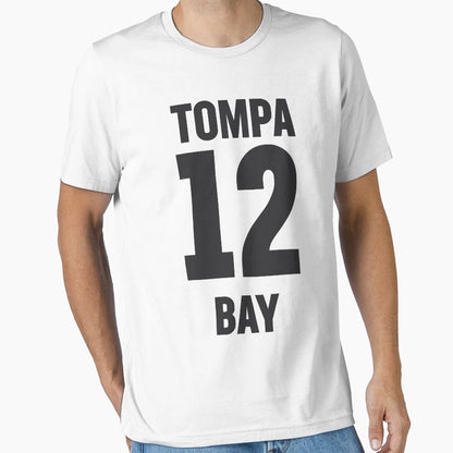 Tompa Bay 12 T-Shirt - Casual Everyday Wear for Adults - T-Shirt, Sweatshirt, Hoodie