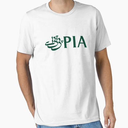 Pia Logo Pakistan International T-Shirt - Custom Art Print for Adults - T-Shirt, Sweatshirt, Hoodie