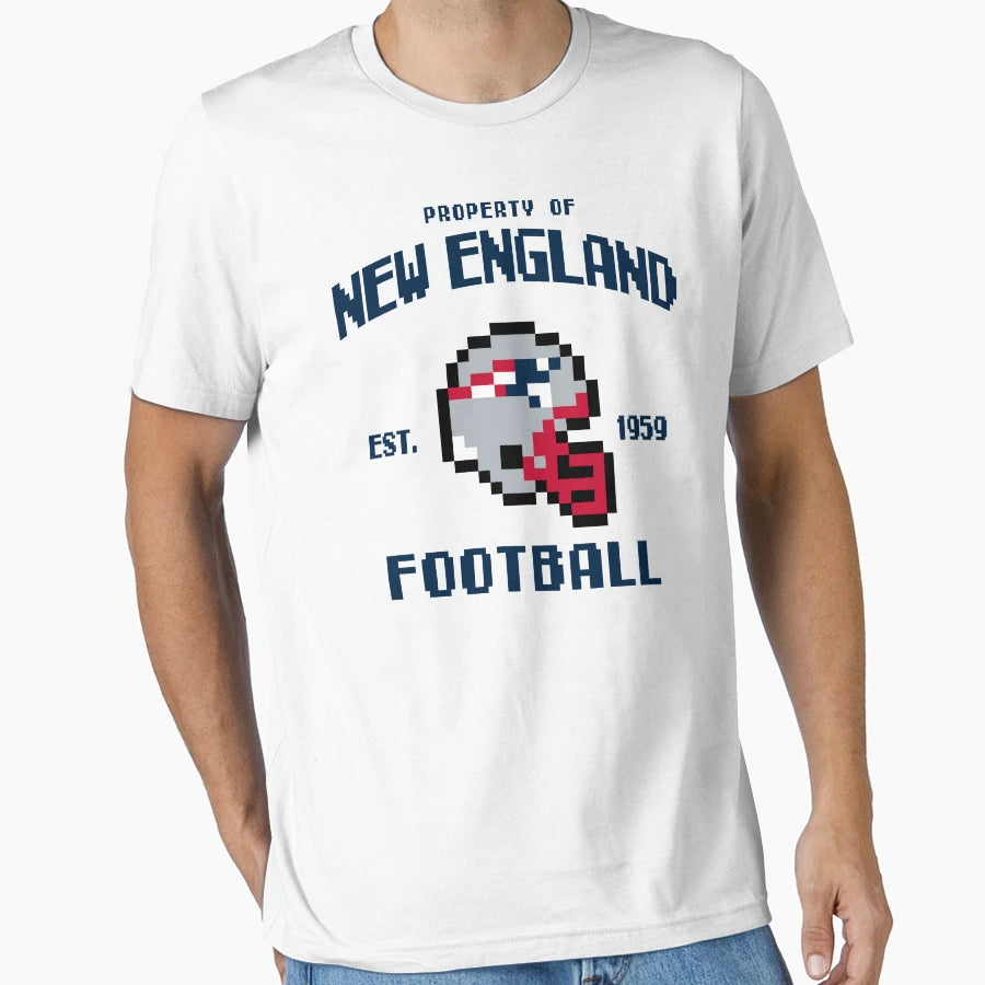 Property New England Patriots Football T-Shirt - Unique Graphic for Adults - T-Shirt, Sweatshirt, Hoodie