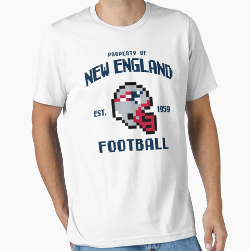 Property New England Patriots Football T-Shirt - Unique Graphic for Adults - T-Shirt, Sweatshirt, Hoodie