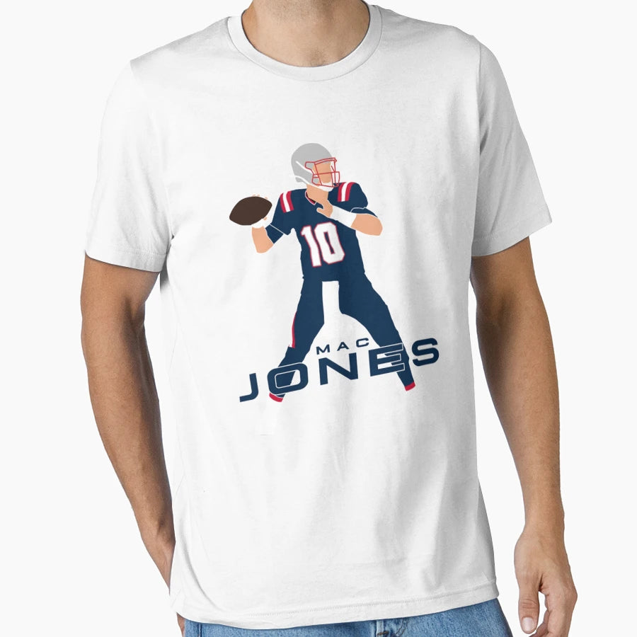 Mac Jones T-Shirt - Aesthetic Graphic for Adults - T-Shirt, Sweatshirt, Hoodie