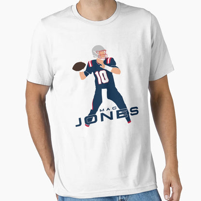 Mac Jones T-Shirt - Aesthetic Graphic for Adults - T-Shirt, Sweatshirt, Hoodie