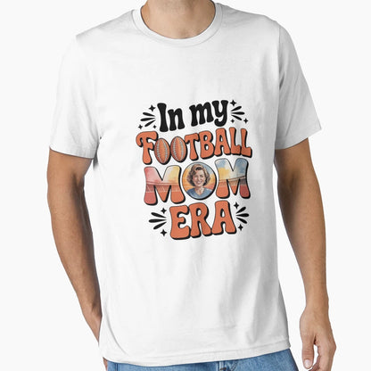 My Football Mom Era Groovy T-Shirt - Casual Everyday Wear Men Women - T-Shirt, Sweatshirt, Hoodie