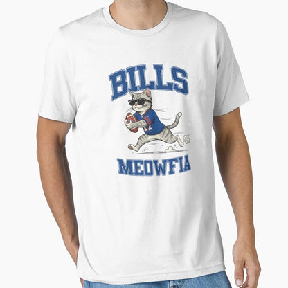 Cat Lovers Buffalo Bills T-Shirt - Unique Graphic for Adults - T-Shirt, Sweatshirt, Hoodie