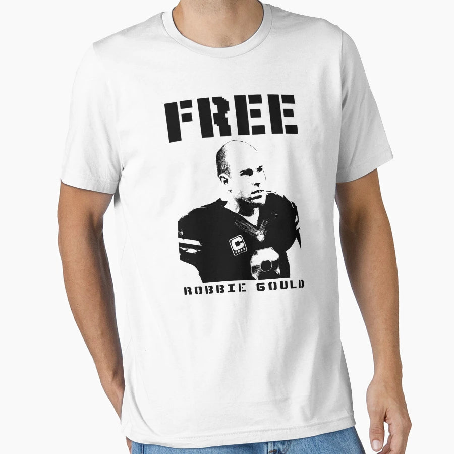 Free Robbie Gould T-Shirt - Graphic Print Unisex - T-Shirt, Sweatshirt, Hoodie