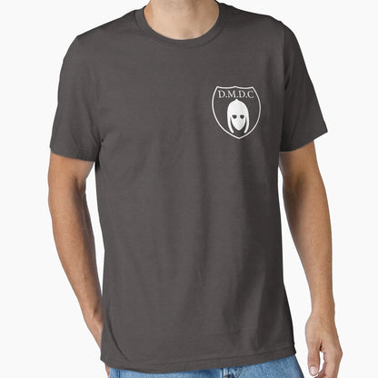 Dmdc Detectorists Badge White T-Shirt - Novelty Apparel Unisex - T-Shirt, Sweatshirt, Hoodie