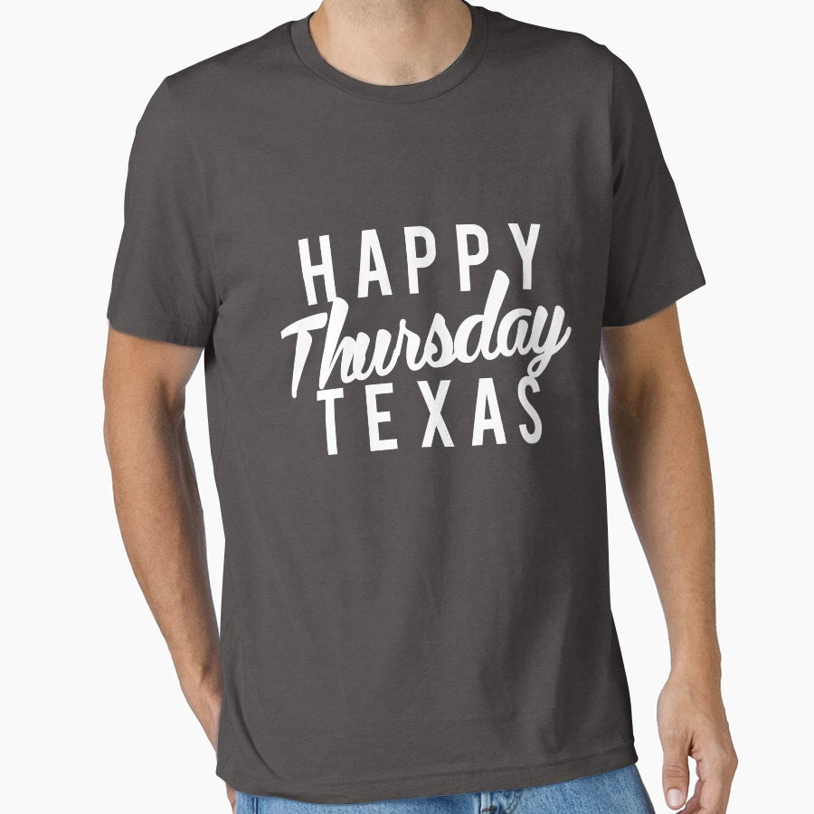 Happy Monday Thursday T-Shirt - Graphic Print for Adults - T-Shirt, Sweatshirt, Hoodie