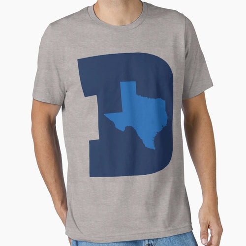 D Texas B Ball Blues T-Shirt - Novelty Apparel Unisex - T-Shirt, Sweatshirt, Hoodie