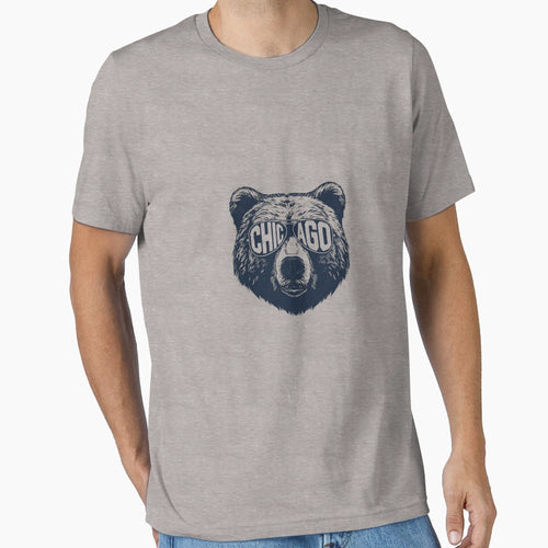 Chicago Bears M5169 T-Shirt - Minimalist Print Men Women - T-Shirt, Sweatshirt, Hoodie
