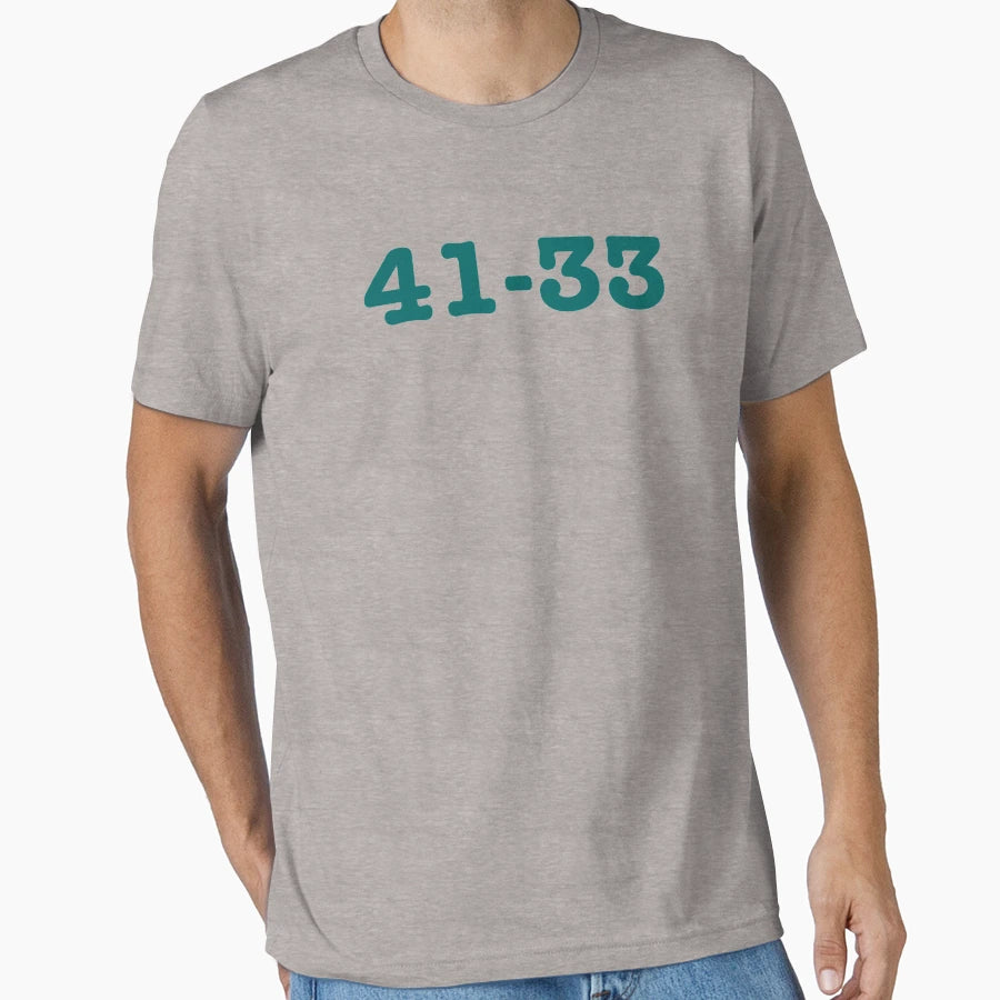 Philly Fans You Know Score 41 33 T-Shirt - Minimalist Print Men Women - T-Shirt, Sweatshirt, Hoodie