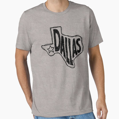 Dallas Texas T-Shirt - Trendy Graphic for Adults - T-Shirt, Sweatshirt, Hoodie