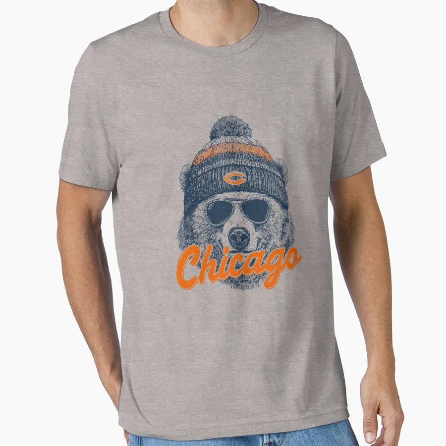 Chicago Bears M5161 T-Shirt - Fun Novelty Design for Adults - T-Shirt, Sweatshirt, Hoodie