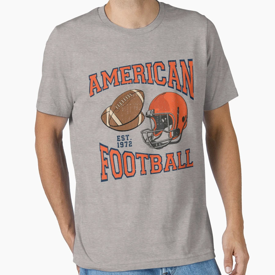 American Football T-Shirt - Minimalist Print Unisex - T-Shirt, Sweatshirt, Hoodie