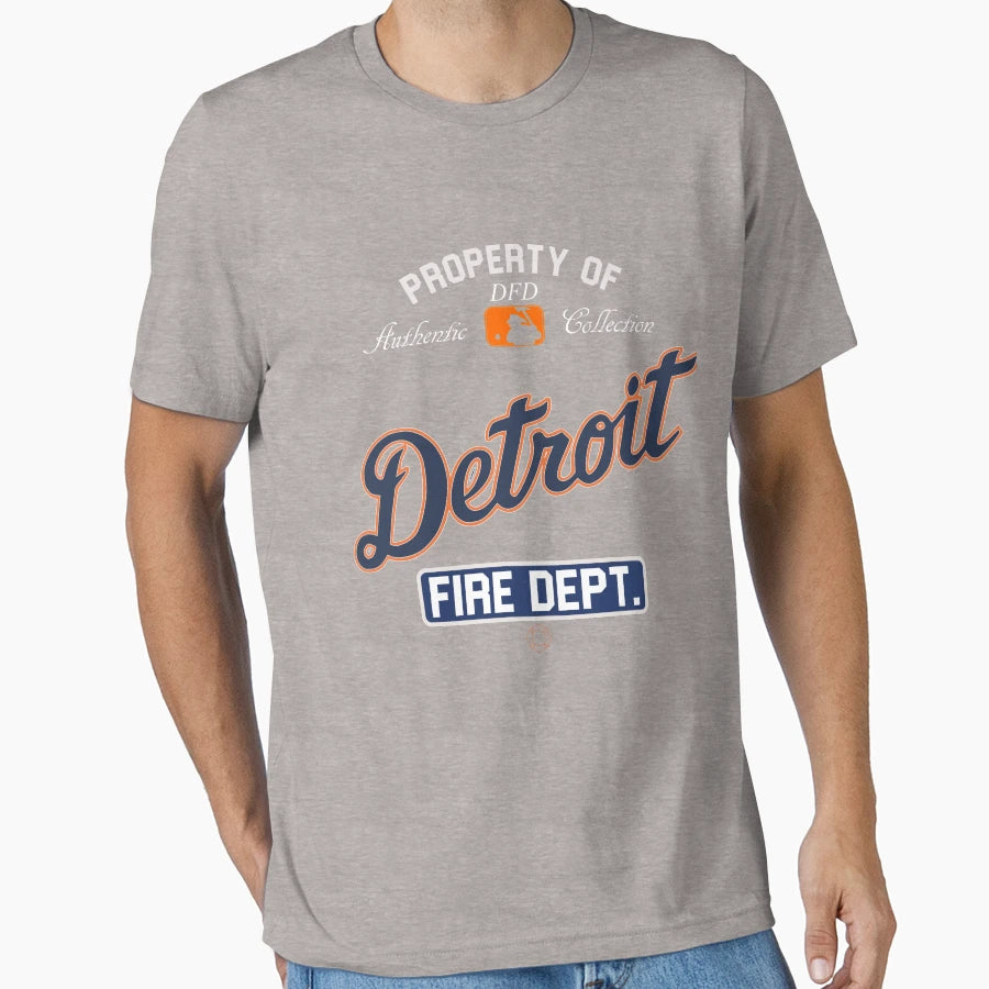 Detroit Authentic Collection T-Shirt - Custom Art Print for Adults - T-Shirt, Sweatshirt, Hoodie