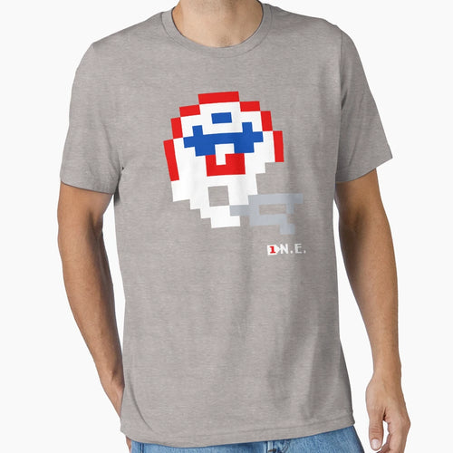 Ne Original Helmet Tecmo Bowl T-Shirt - Novelty Apparel for Adults - T-Shirt, Sweatshirt, Hoodie