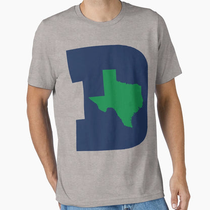 D Texas Blue Green T-Shirt - Streetwear Style Men Women - T-Shirt, Sweatshirt, Hoodie