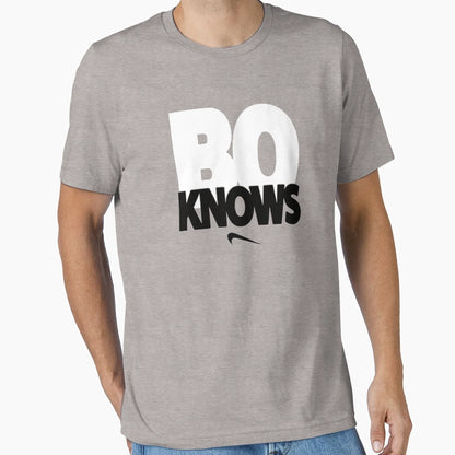 Bo Knows T-Shirt - Unique Graphic Men Women - T-Shirt, Sweatshirt, Hoodie