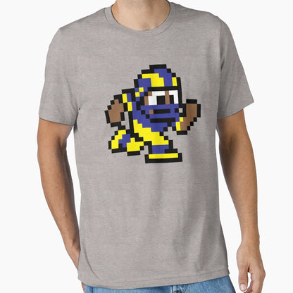 8 Bit Player Los Angeles Rams T-Shirt - Casual Everyday Wear Unisex - T-Shirt, Sweatshirt, Hoodie