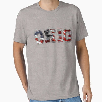 Ohio American T-Shirt - Casual Everyday Wear Unisex - T-Shirt, Sweatshirt, Hoodie