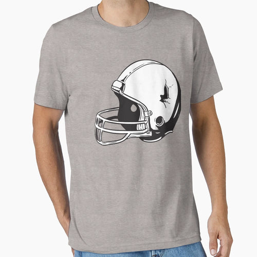 American Football Helmet T-Shirt - Novelty Apparel for Adults - T-Shirt, Sweatshirt, Hoodie