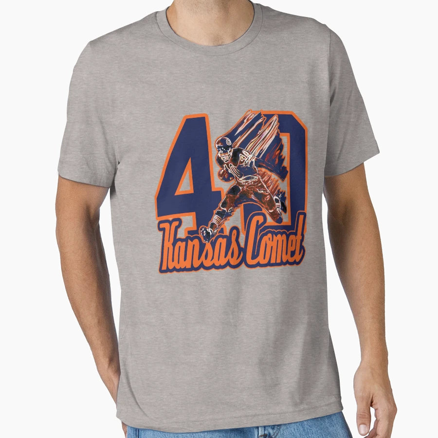 Kansas Comet Gale Sayers Chicago T-Shirt - Minimalist Print for Adults - T-Shirt, Sweatshirt, Hoodie