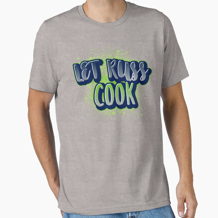 Let Russ Cook Seattle Football T-Shirt - Unique Graphic Men Women - T-Shirt, Sweatshirt, Hoodie