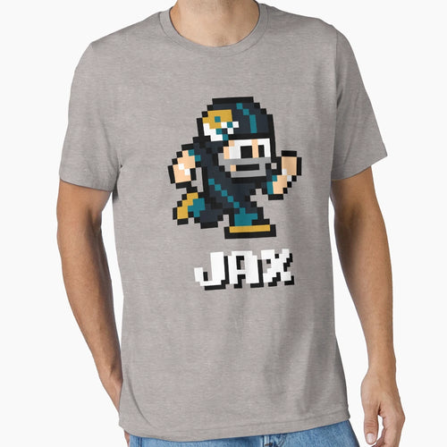 Jacksonville Jaguars Tecmo Super Bowl T-Shirt - Unique Graphic Unisex - T-Shirt, Sweatshirt, Hoodie