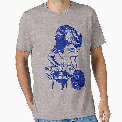 Go Seahawks T-Shirt - Aesthetic Graphic for Adults - T-Shirt, Sweatshirt, Hoodie