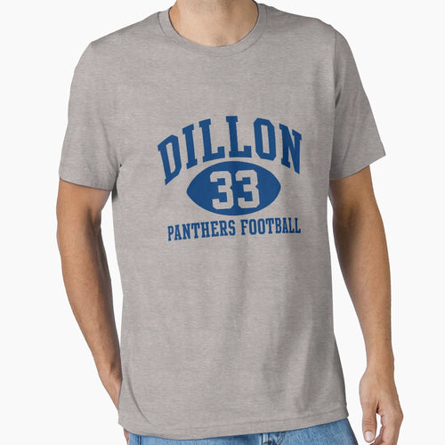 Dillon Panthers Football 33 T-Shirt - Graphic Print Men Women - T-Shirt, Sweatshirt, Hoodie